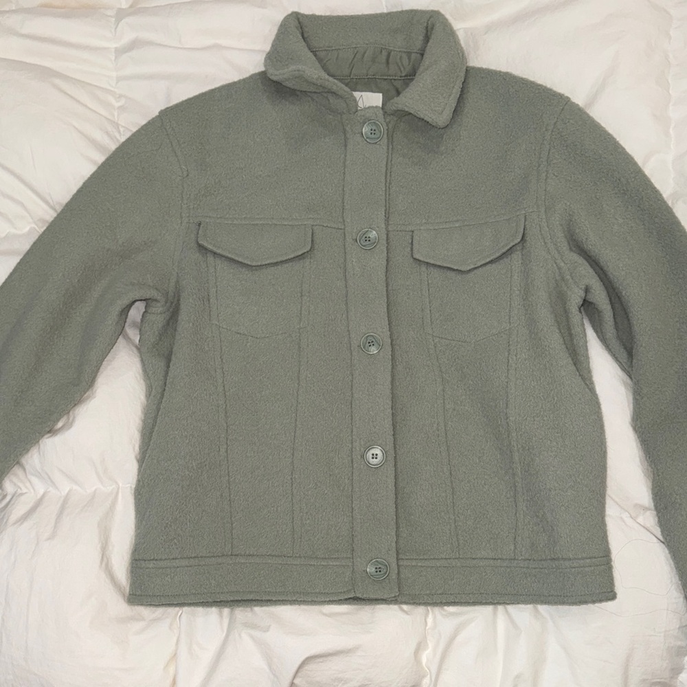 Nordstroms- JOIE Green cropped jacket
